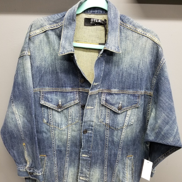 NWT JEAN JACKET - Picture 1 of 3